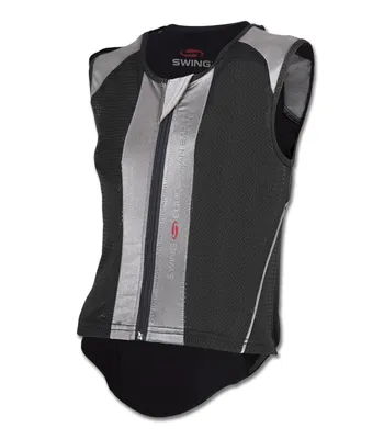 Produktbild von Waldhausen SWING Rückenprotektor P06 flexible, Kinder, Sicherheitsweste, Farbe:Schwarz, Größe:KM