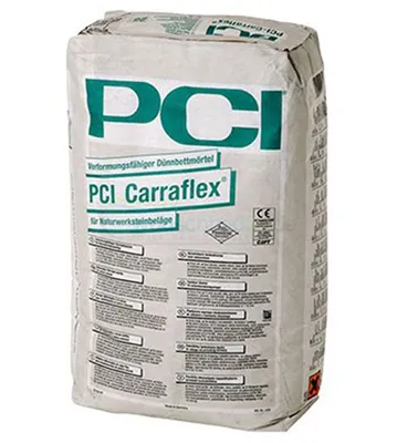 Produktbild von PCI CARRAFLEX Verformfähiger Dünnbettmörtel 25 kg Sack