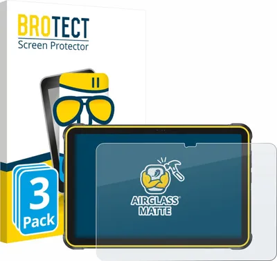 Produktbild von 3x BROTECT Entspiegelungs Schutzglas für Ulefone RugKing Pad 2 Pro Schutzfolie Panzer Folie Glas Display Schutz matt
