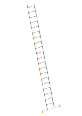 Produktbild von Layher Topic 1054 Anlegeleiter mit Quertraverse 20 Sprossen