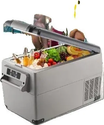 Produktbild von Auto-Kühlschrank, tragbarer Kompressor, effiziente Kühlung, 35L