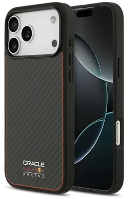 Obrázok produktu pre Puzdro Red Bull Polyamid Logo Matt MagSafe pre iPhone 17 Pro Max, čierne