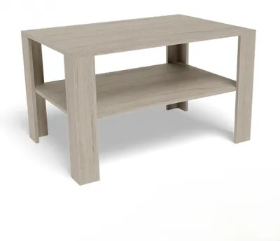 Obrázok produktu pre Konferenčný Stolík Moderný do Obývačky Izby Kancelárie 100 × 68 cm Dub Sonoma