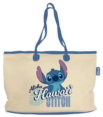 Immagine prodotto di Arditex Lilo & Stitch Borsa in tela 36x27x16 cm Beige  Bambini Beige Taglia unica