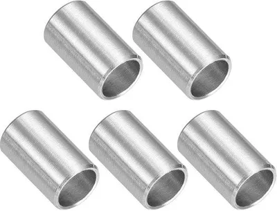 Zdjęcie produktu dla Mocowania słupkowe RVS bez gwintu – 8 mm x 10 mm x 16 mm – srebrne