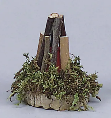 Produktbild von Lagerfeuer, als Zubehör für Krippen, mit Flackerlicht