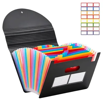 Imagen del producto de Organizador de documentos con 25 compartimentos, ideal para el hogar y la oficina