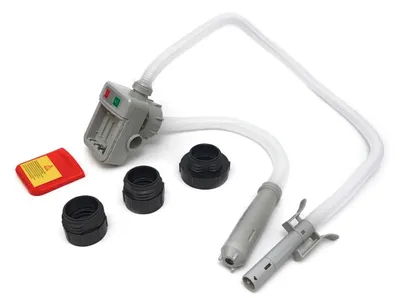 Produktbild von HBM Professional Akku-betriebene Öl-, Benzin- und Flüssigkeitspumpe inklusive Schläuchen und 3 Adaptern