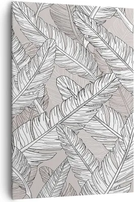 Produktbild von Bild auf Leinwand - Leinwandbild - Einteilig - Feder Grafiken - 70x100cm - Wand Bild - Wanddeko - Wandbilder - Leinwanddruck - Kunstdruck - Wanddekoration - Leinwand bilder - Wandbild - PA70x100-3560