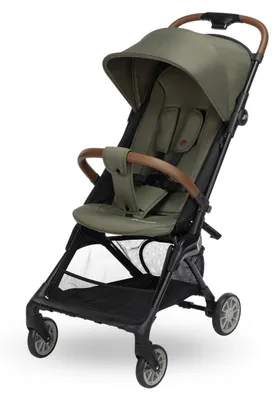 Image de Bebeconfort Zephir, poussette compacte pour bébé, 0-4 ans (jusqu'à 22 kg), poussette de voyage légère (4,5 kg), en taille cabine, Mineral Green