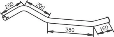 Immagine prodotto di DINEX 50765 Tubo di scarico