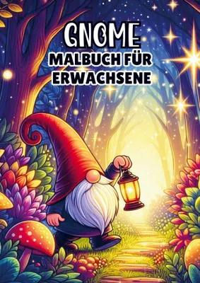 Produktbild von Gnome - Malbuch für Erwachsene