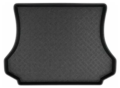 Productafbeelding van Rubberen kofferbakmat voor Hyundai Santa Fe I 2000-2006 – zwart, op maat