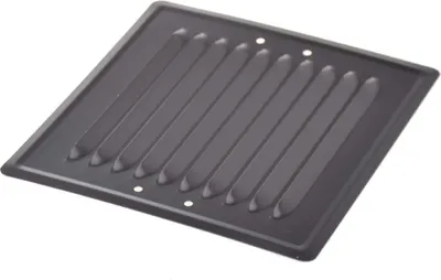 Obrázok produktu pre Vetracia mriežka Aqbau® so svorkami 165 x 165 mm mriežka na ochranu pred poveternostnými vplyvmi mriežka na odvod vzduchu (čierna)
