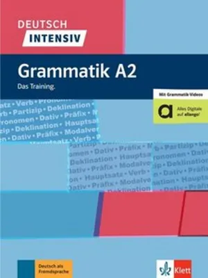 Immagine prodotto di Deutsch intensiv Grammatik A2. Buch + online