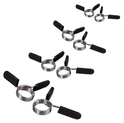 Produktbild von Best Sporting Federklemmen 30mm für Hanteln I 1 Paar Hantelverschlüsse 30mm mit Federklemme I 2 Federspanner I Federverschluss I Hantelklemmen I Sicherungen und Verschlüsse für Dein Krafttraining
