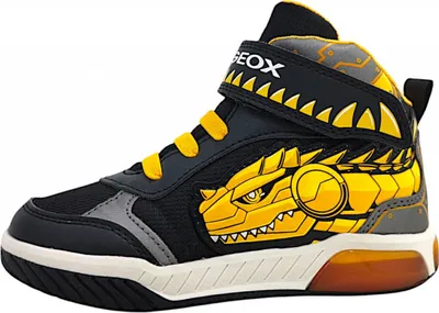 Immagine prodotto di Geox J Inek B A stivali con velcro da ragazzo, nero, misura 32