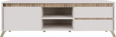 Produktbild von Kondela TV-Tisch Longy RTV1K2So - Kaschmir / Sonoma-Eiche