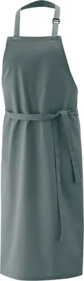 Produktbild von Latzschürze ohne Tasche, B 80 x L100 cm, Fb. graphit : graphit : 65% Polyester 35%Baumwolle 220 g/m²