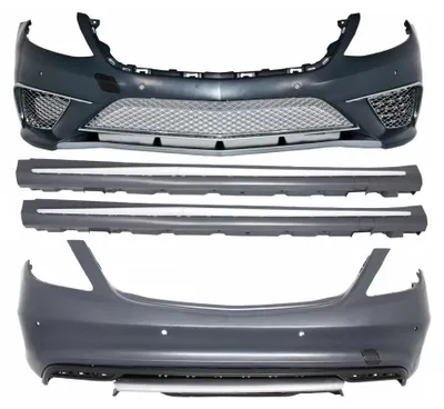 Imagen del producto de Kit de carrocería con faldones laterales para Mercedes Clase S W222, modelo 2013-06.2017, diseño S65.