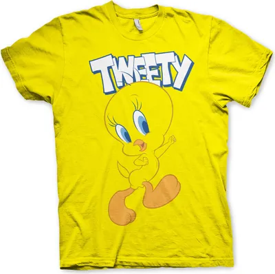 Produktbild von Looney Tunes - Tweety T-Shirt - Medium - Yellow
