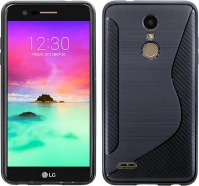 Produktbild von LG K11 Handy Silikon Schutzhülle Cover Case Schwarz