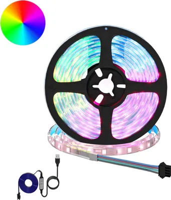Image de Bande LED 12 pcs Noir et Transparent 3000 mm
