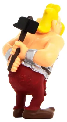 Immagine prodotto di Asterix: figura dell'Automatix con mazza