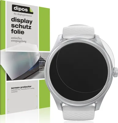 Produktbild von 6x Schutzfolie für Hama 5010 Smartwatch matt Displayschutzfolie Folie Display Schutz dipos
