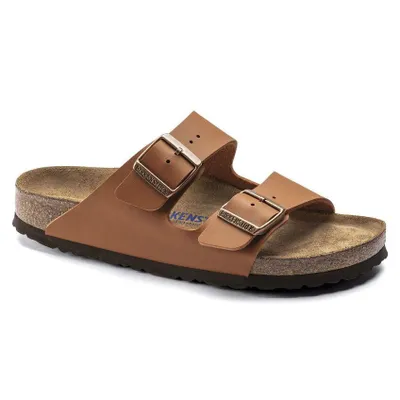 Produktbild von Birkenstock Arizona SFB Riemchensandale aus geöltem Leder - Braun / 8 UK - 42 EU - 11/11.5F -9/9.5M US