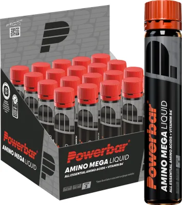 Produktbild von PowerBar Amino Mega Liquid aminosäuren ampullen 20 x 25ml