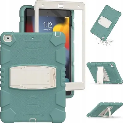 Immagine prodotto di Custodia per Samsung Galaxy Tab A8 con supporto Verde resistente