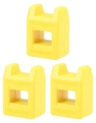Magnetizer Demagnetizer 3er-Set, Kunststoff, 25x12x35mm