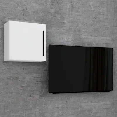 Produktbild von VCM Holzregal hängend | platzsparendes Regal | Maße: H. 50 x B. 50 x T. 30 cm | Elegantes Regal hängend | Aufbewahrungsregal | Bücherregal | Wandboard - Arila M