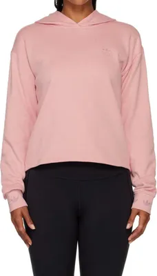 Zdjęcie produktu dla Bluza damska Adidas Cropped Hoodie różowa bawełniana krótka S