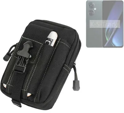 Produktbild von K-S-Trade Gürtel Tasche kompatibel mit Oppo K11x Gürteltasche Holster Schutz Hülle Handy Hülle Smartphone outdoor Handy-Hülle schwarz