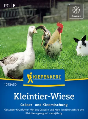 Produktbild von Kiepenkerl Rasensamen Kleintier-Wiese Gräser- und Kleemischung für ca. 1 m²
