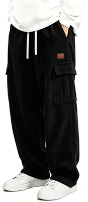 Produktbild von Cordhose für Herren – Modern und bequem – Schwarz