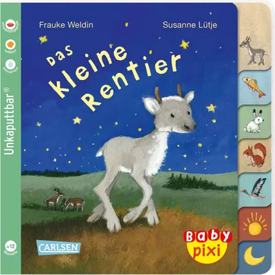 Produktbild von Baby Pixi (unkaputtbar) 122: Das kleine Rentier