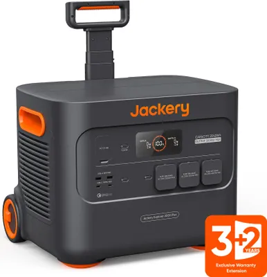 Produktbild von Jackery Tragbare Powerstation Explorer 2000 Plus 2042,8 Wh Solarspeicher Stromerzeuger LiFePO4 Batterie Solargenerator für Camping Notfälle