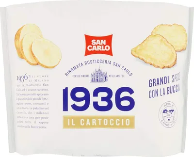 Produktbild von San Carlo 1936 Il Cartoccio Patatine Kartoffelchips Chips 170g Packung