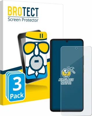 Produktbild von 3x BROTECT Entspiegelungs Schutzglas für Xiaomi Poco X6 Pro Schutzfolie Panzer Folie Glas Display Schutz matt