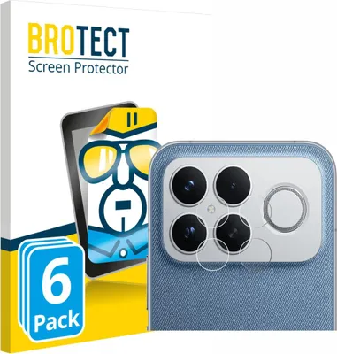 Produktbild von 6x Für Xiaomi Poco F8 Ultra (NUR Kameraschutz) Schutzfolie BROTECT Displayschutz Display Schutz Folie Klar Transparent