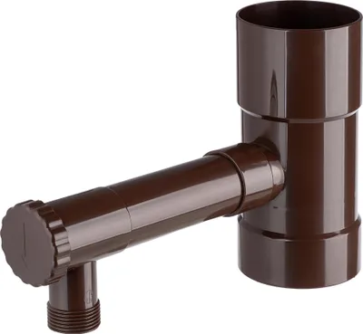Obrázek produktu pro Sběrač dešťové vody – odvod dešťové vody pro svodovou trubku – s ventilem – pro svodovou trubku 80 mm – snadná montáž