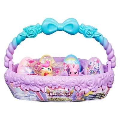 Produktbild von Hatchimals- Zvířátka v košíku
