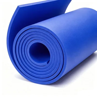 Produktbild von Schaumstoff Moosgummi Platte Blau 3mm 35x200cm EVA Foam Bastelmaterial