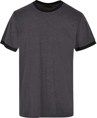 Produktbild von Build Your Brand - T-Shirt für Herren RW8967 (M) (Holzkohle/Schwarz)