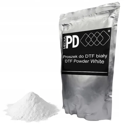 Produktbild von DTF Pulver Kleber 1kg Hotmelt White – Transferpulver für DTF Druck & Textildruck Schmelzkleber Weiß