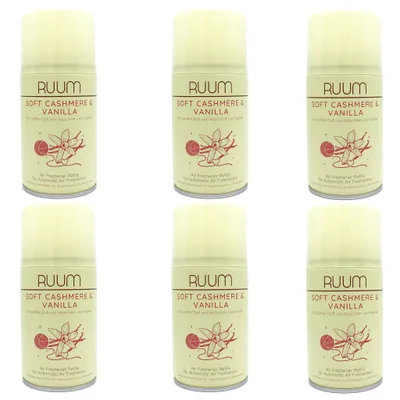 Produktbild von Ruum Lufterfrischer Nachfüller (250ml 6er Pack) Soft Cashmere&Vanilla
