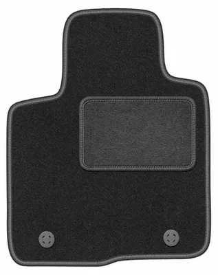 Imagen del producto de Alfombrilla conductor de moqueta para Lancia Ypsilon III 2011- (hatchback) – 1 pieza, gris grafito, a medida – Wielganizator LUX – versión W0770
